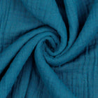 PETROL DOUBLE GAUZE EKOLOGISK MUSLIN