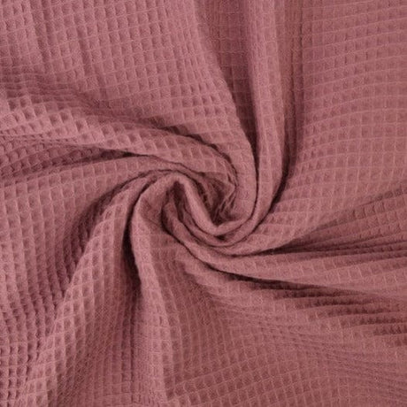 G&M Piqué VAFFEL PIQUE VINTAGE MØRK LYSERØD