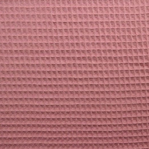 G&M Piqué VAFFEL PIQUE VINTAGE MØRK LYSERØD