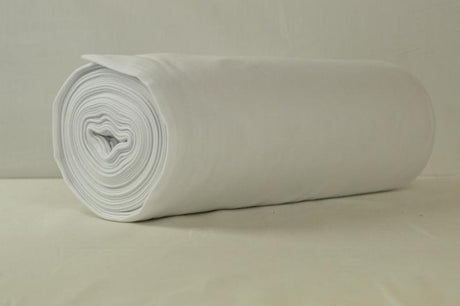 VIT MUDDVÄV – BOMULLSMUDD MED STRETCH & OEKO-TEX