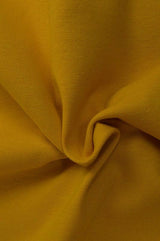 KARRYGUL RIB MED STRÆK – BOMULDSRIB & OEKO-TEX