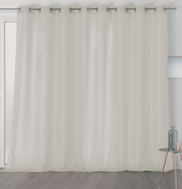 Chic chiffon stof til gardiner — gråbeige
