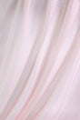 Silkeblød semi-transparent gardinvoile — lys rosa, stofprøve