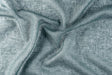 Let hør-voile med naturstruktur — røgblå, stofprøve
