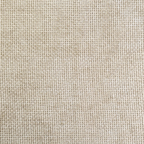 Termo mørklægningsstof i chenille — råhvid, stofprøve