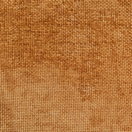 Termo mørklægningsstof i chenille — brændt orange, stofprøve