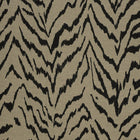 JACQUARD GARDINSTOF MED TIGERMØNSTER