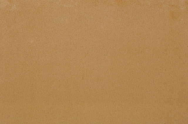 Tungt ruskindslook gardinstof — camel, stofprøve