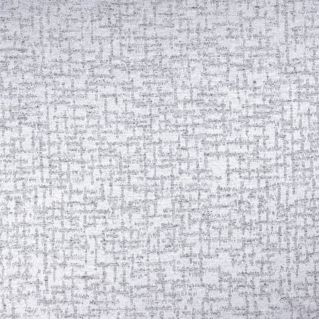Tweedlook jacquard med bouclégarn — lys gråblå, stofprøve
