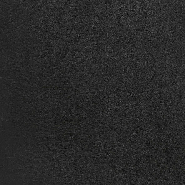 Termo mørklægningsstof med velourlook — sort, stofprøve
