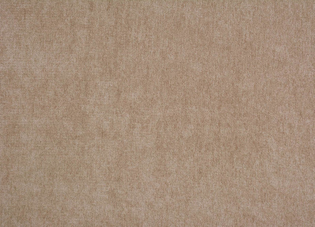 Termo mørklægningsstof med velourlook — beige, stofprøve