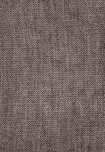 Termo mørklægningsstof med velourlook — taupe, stofprøve