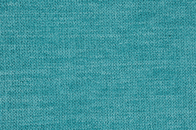 Termo mørklægningsstof med velourlook — turkis, stofprøve