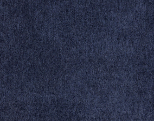 Termo mørklægningsstof med velourlook — marineblå, stofprøve