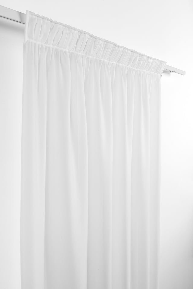 Brandhæmmende chic chiffon stof til gardiner — stemningsbillede