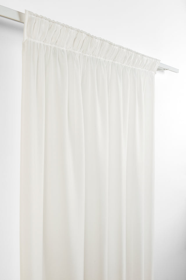 Brandhæmmende chic chiffon stof til gardiner — stemningsbillede