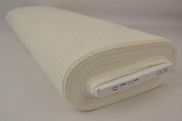 RÅVIT VÅFFEL PIQUÉ – ABSORBERANDE & SNABBTORKANDE
