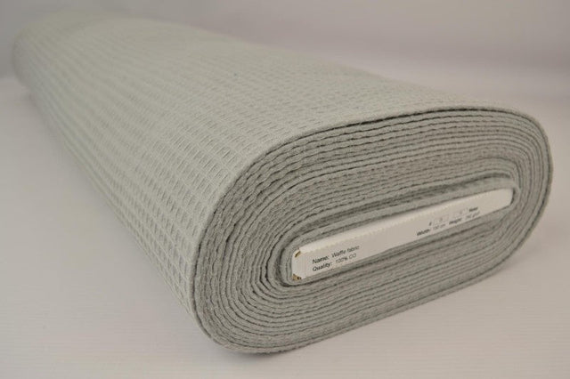 SILVERGRÅ VÅFFEL PIQUÉ – ABSORBERANDE & SNABBTORKANDE