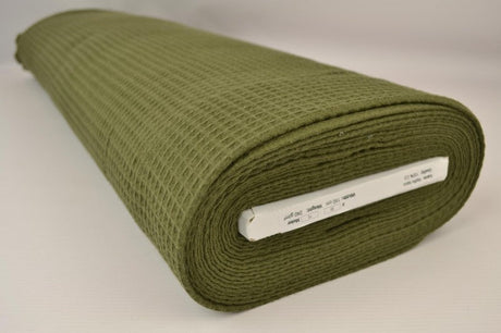 MOSSGRÖN VÅFFEL PIQUÉ – ABSORBERANDE & SNABBTORKANDE