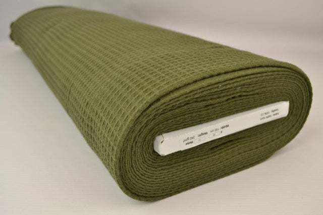 MOSSGRÖN VÅFFEL PIQUÉ – ABSORBERANDE & SNABBTORKANDE