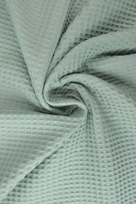 VINTAGE GRÖN VÅFFEL PIQUÉ – ABSORBERANDE & SNABBTORKANDE