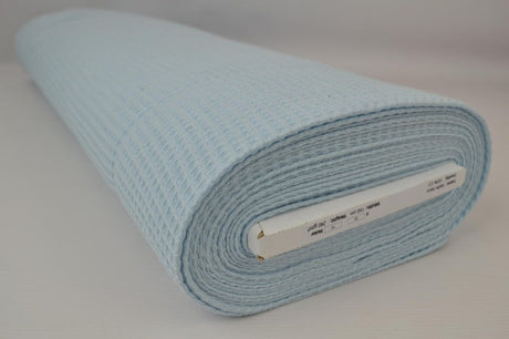 BABYBLÅ VÅFFEL PIQUÉ – ABSORBERANDE & SNABBTORKANDE