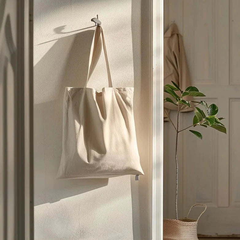 MØRKEBLÅ BOMULDSCANVAS – TÆTVÆVET 350 g/m², OEKO-TEX