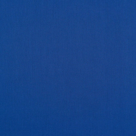 Garn & Metervarer Cotton Voile GOTS KOBOLTBLÅ ØKOLOGISK VOILE STOF AF BOMULD SEMI TRANSPARENT