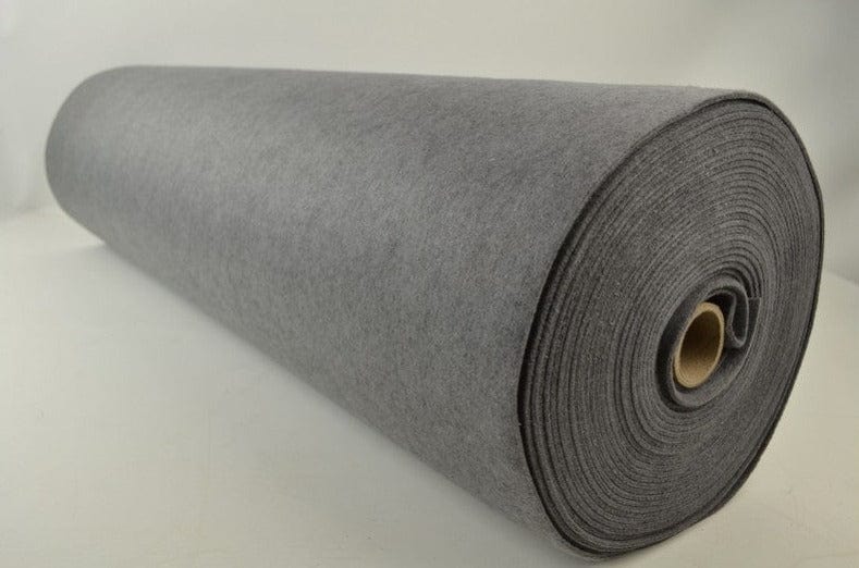 Garn & Metervarer Felt TYK MØRKEGRÅ MELANGE FILT 3 MM