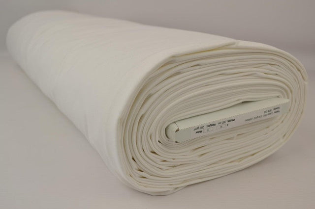 VIT BRANDHÄMMANDE BOMULL PREMIUM – 300 CM, KRAFTIG & MATT