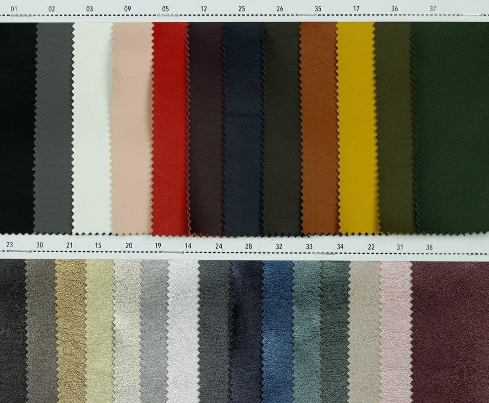 Garn & Metervarer Imiteret læder stræk SORT IMITERET LÆDER MED STRÆK