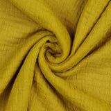 Garn & Metervarer Økologisk Musselin / Double Gauze KARRYGUL ØKOLOGISK MUSSELIN / DOUBLE GAUZE