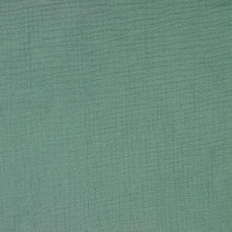 Garn & Metervarer Økologisk Musselin / Triple Gauze ØKOLOGISK VINTAGE GRØN MUSSELIN / TRIPLE GAUZE