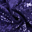 Garn & Metervarer PAILLETSTOF NAVY PAILLETSTOF MED SMÅ PAILLETTER
