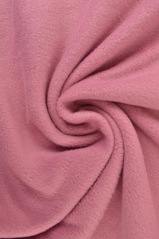 MÖRK VINTAGE ROSA POLAR FLEECE – ANTI-PILLING, VARM & LÄTT
