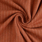 TERRACOTTA TJOCK RANDIG FLANELL