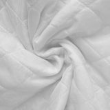 Garn & Metervarer WT Quiltet Lining HVID FASTVÆVET QUILT FOER/YDERSTOF 2-LAG