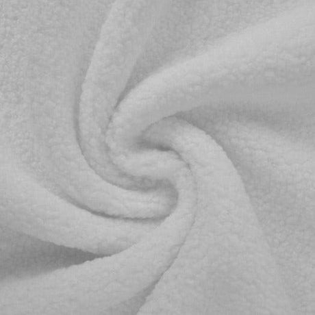 Garn & Metervarer WT Teddy-stof HVID TEDDY-STOF