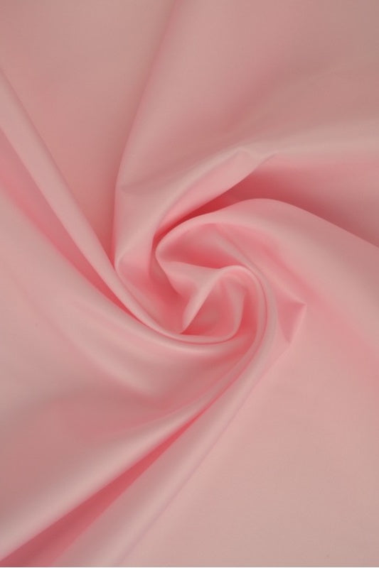 LJUSROSA LÄTT VATTENTÄT POLYESTER – SLITSTARK & SNABBTORKANDE