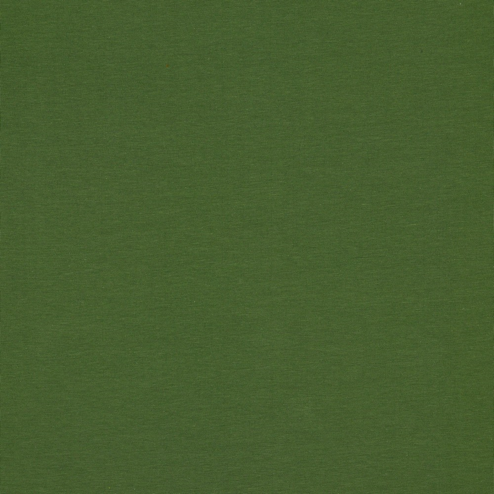 OLIVENGRØN EKOLOGISK BOMULLSJERSEY – NATURLIG, ANDNINGSBAR & STRETCHIG