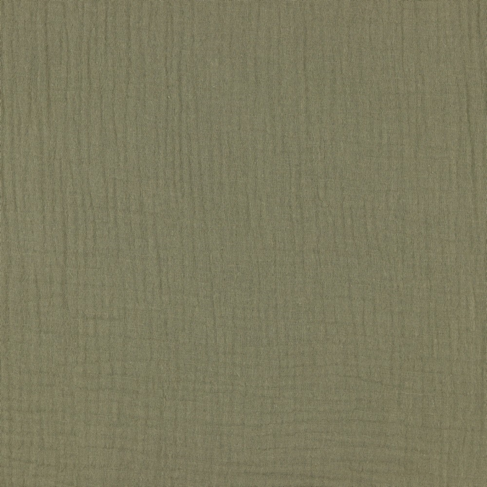 TAUPE DOUBLE GAUZE ØKOLOGISK MUSSELIN – BLØD OG ÅNDBAR