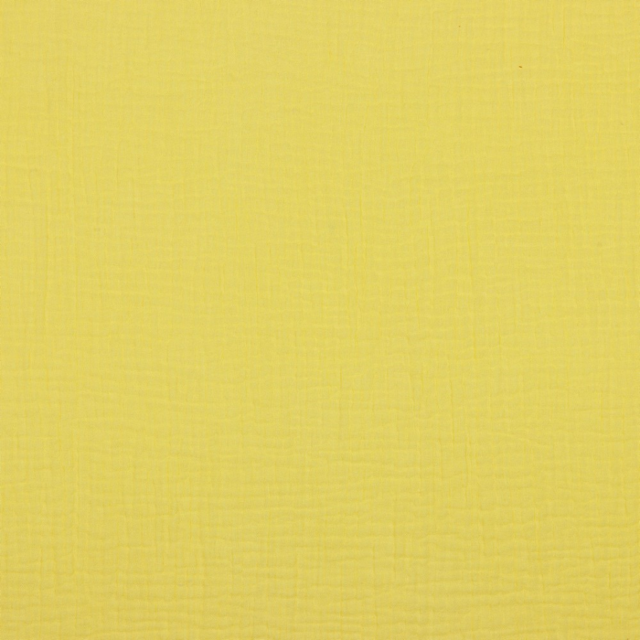 LJUS GUL DOUBLE GAUZE EKOLOGISK MUSLIN – MJUK & ANDNINGSBAR