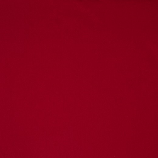 VINRØD BOMULDSSATIN MED STRÆK