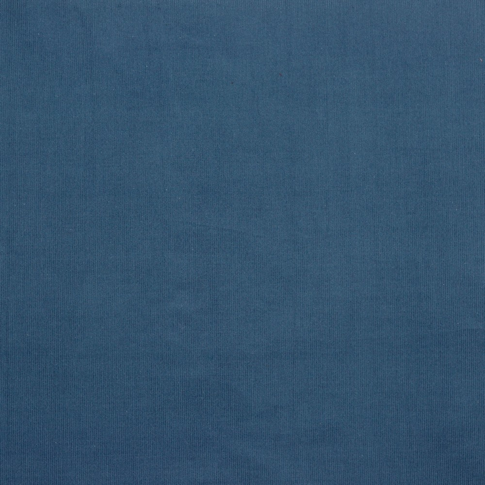 JEANSBLÅ BABYCORD 21W – MANCHESTERTYG I 100 % BOMULL