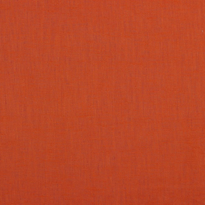 CINNOBERRØD VASKET HØR – BLØD HØR-BLANDING (87% HØR / 13% BOMULD)