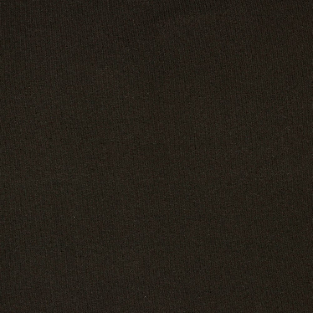 MØRKEBRUN EKOLOGISK BOMULLSJERSEY – NATURLIG, ANDNINGSBAR & STRETCHIG