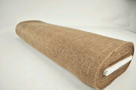 KRAFTIG NATURLIG HESSIAN – RUSTIK OVERFLADE & STIFT FALD