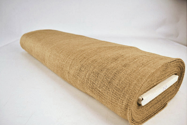 MEDIUM NATURLIG HESSIAN – ALSIDIGT JUTESTOF TIL DEKORATION