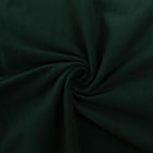 MÖRKGREEN BOMULLSVELOUR MED STRETCH