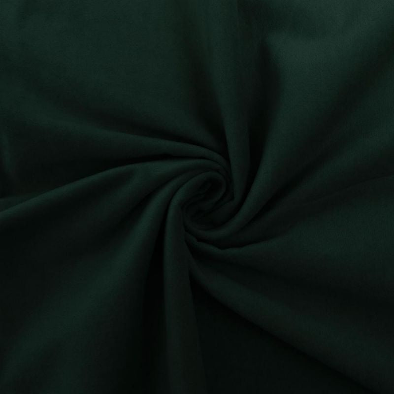 MÖRKGREEN BOMULLSVELOUR MED STRETCH – MJUK LUGG